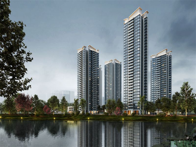 海语天悦湾主推建面约80-142㎡三至四房