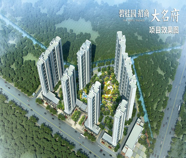 碧桂园招商大名府在售建筑面积 103-1